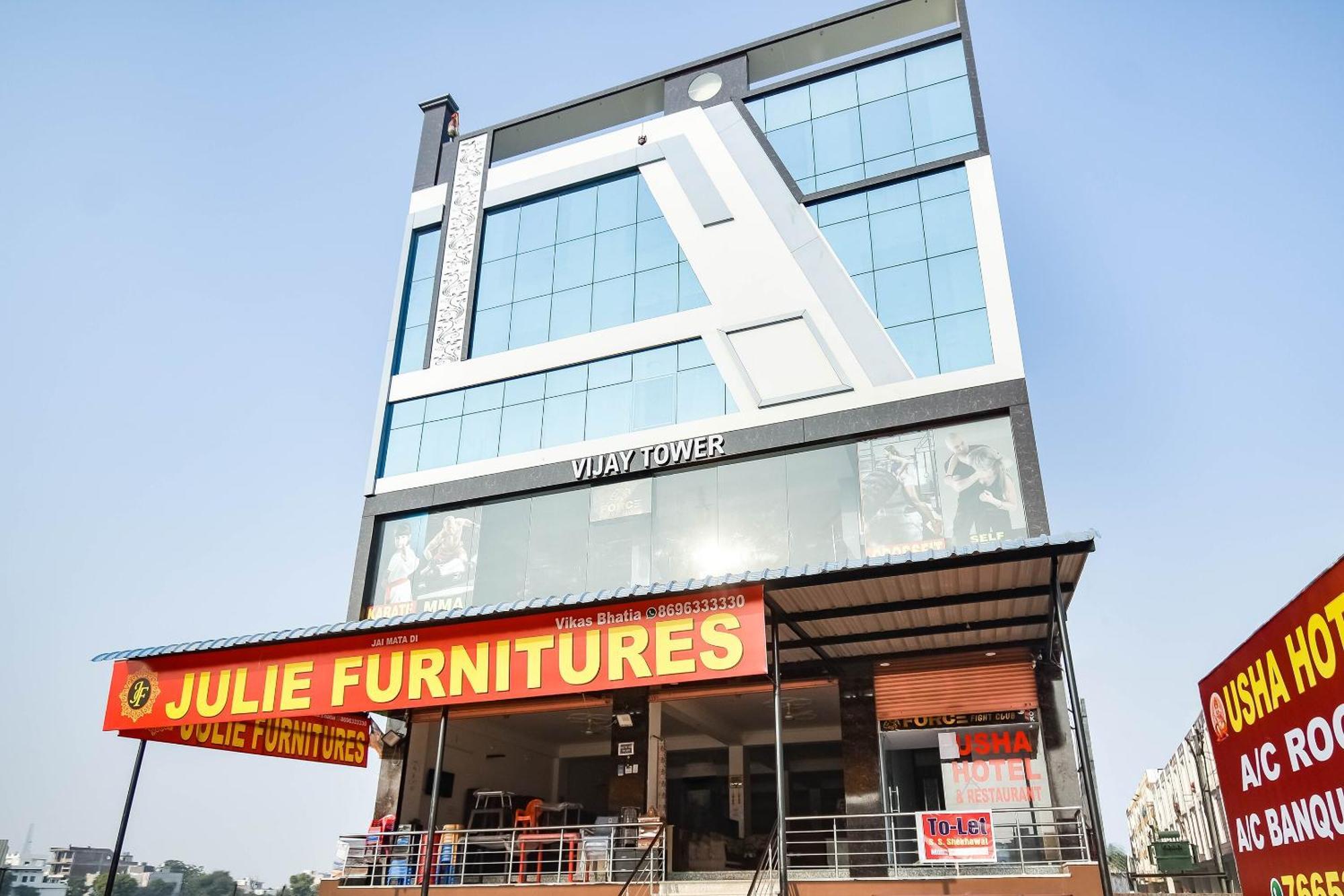Oyo Flagship Hotel Usha Jaipur Buitenkant foto